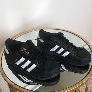 Black and White Adidas